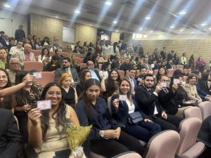 Aprovados do CPAA no dia da entrega da carteira da OAB