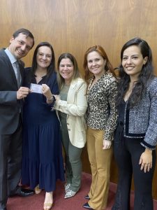 Aprovado do CPAA no dia da entrega da carteira da OAB