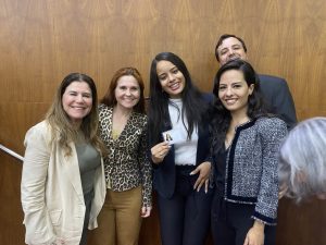Aprovado do CPAA no dia da entrega da carteira da OAB